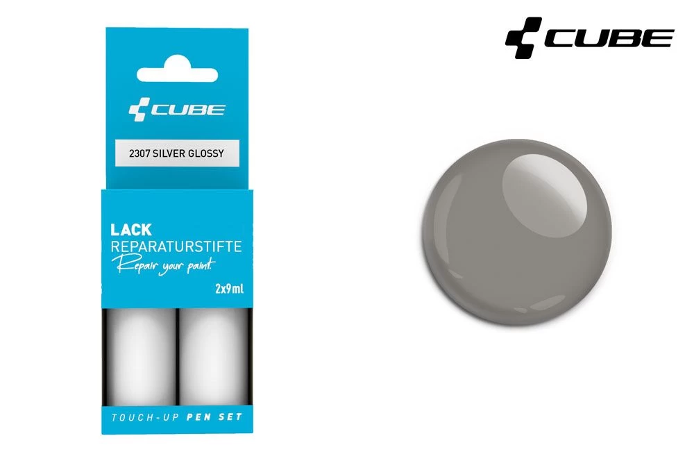 Cube Touch-Up Pen Set GREY Glossy Accessories | Bike-Discount 2 Cube Touch-Up Pen Set GREY Glossy Accessories | Bike-Discount - Image 2