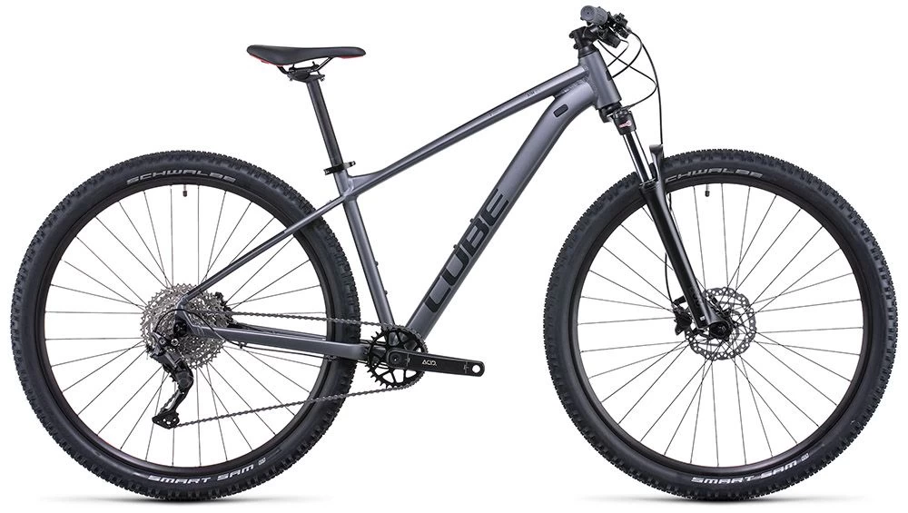 Cube Aim EX Grey´n´red Hardtail 27.5" | Bike-Discount 1 Cube Aim EX Grey´n´red Hardtail 27.5" | Bike-Discount
