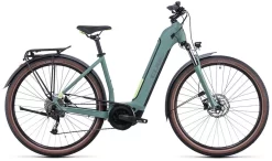 Cube Touring Hybrid ONE 500 Easy Entry Green´n´sharpgreen Women | Bike-Discount