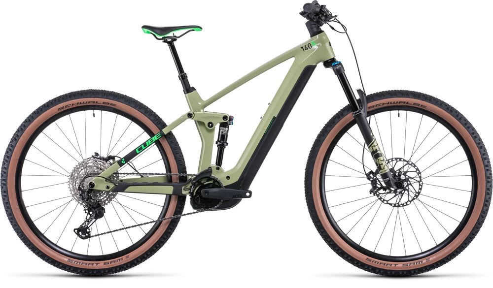 Cube Stereo Hybrid 140 HPC SL 750 29 Green´n´flashgreen E-Bike Fully | Bike-Discount 1 Cube Stereo Hybrid 140 HPC SL 750 29 Green´n´flashgreen E-Bike Fully | Bike-Discount