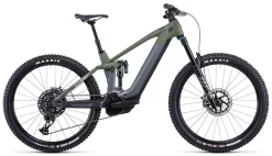 Cube Stereo Hybrid 140 HPC TM 625 27.5 Flashgrey´n´olive E-Bike Fully | Bike-Discount