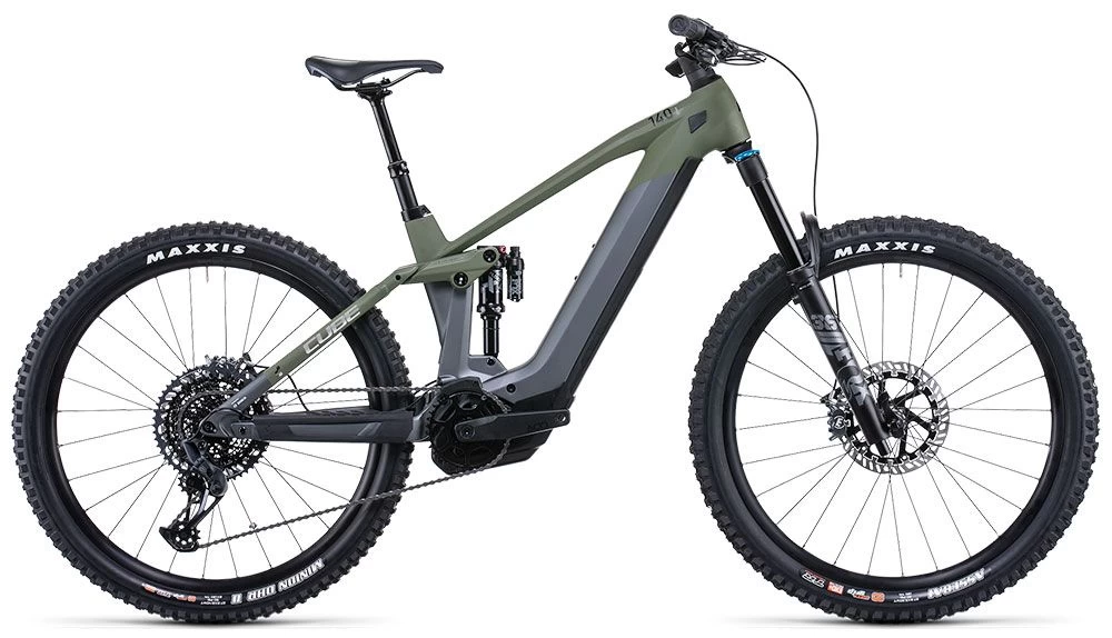 Cube Stereo Hybrid 140 HPC TM 625 27.5 Flashgrey´n´olive E-Bike Fully | Bike-Discount 1 Cube Stereo Hybrid 140 HPC TM 625 27.5 Flashgrey´n´olive E-Bike Fully | Bike-Discount