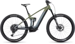 Cube Stereo Hybrid 140 HPC TM 750 29 Flashgrey´n´olive E-Bike Fully | Bike-Discount