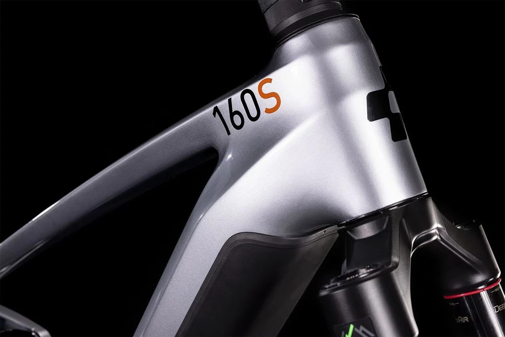 Cube Stereo Hybrid 160 HPC SL 750 27.5 Polarsilver´n´orange E-Bike Fully | Bike-Discount 2 Cube Stereo Hybrid 160 HPC SL 750 27.5 Polarsilver´n´orange E-Bike Fully | Bike-Discount - Image 2