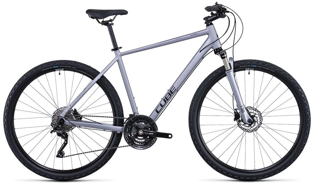 Cube Nature EXC Polarsilver´n´black Cross Bike | Bike-Discount 1 Cube Nature EXC Polarsilver´n´black Cross Bike | Bike-Discount