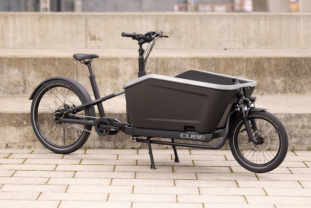 Cube Cargo Dual Hybrid 1000 Flashgrey´n´black E-Bike Urban | Bike-Discount 2 Cube Cargo Dual Hybrid 1000 Flashgrey´n´black E-Bike Urban | Bike-Discount - Image 2