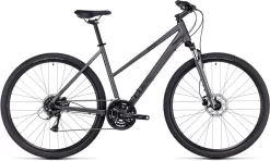 Cube Nature Lady Graphite´n´black Women's Cross Bike | Bike-Discount