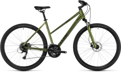 Cube Nature Lady Shinymoss´n´black Women's Cross Bike | Bike-Discount