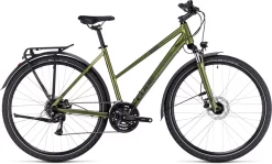 Cube Nature Allroad Lady Shinymoss´n´black Women's Cross Bike | Bike-Discount