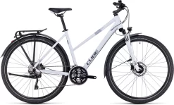 Cube Nature Pro Lady Allroad Frostwhite´n´grey Women's Cross Bike | Bike-Discount