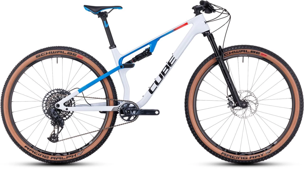 Cube AMS ZERO99 C:68X SLX 29 Teamline XC / Race (100-110mm) | Bike-Discount 1 Cube AMS ZERO99 C:68X SLX 29 Teamline XC / Race (100-110mm) | Bike-Discount