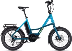 Cube Compact Sport Hybrid 500 Blue´n´lime Men | Bike-Discount