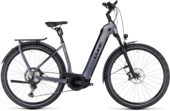 Cube Kathmandu Hybrid SLT 750 Easy Entry Prizmsilver´n´grey Women | Bike-Discount