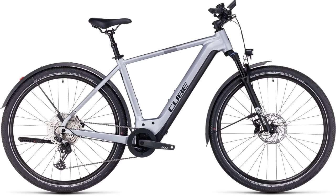 Cube Nuride Hybrid EXC 750 Allroad Polarsilver´n´black Men | Bike-Discount 1 Cube Nuride Hybrid EXC 750 Allroad Polarsilver´n´black Men | Bike-Discount