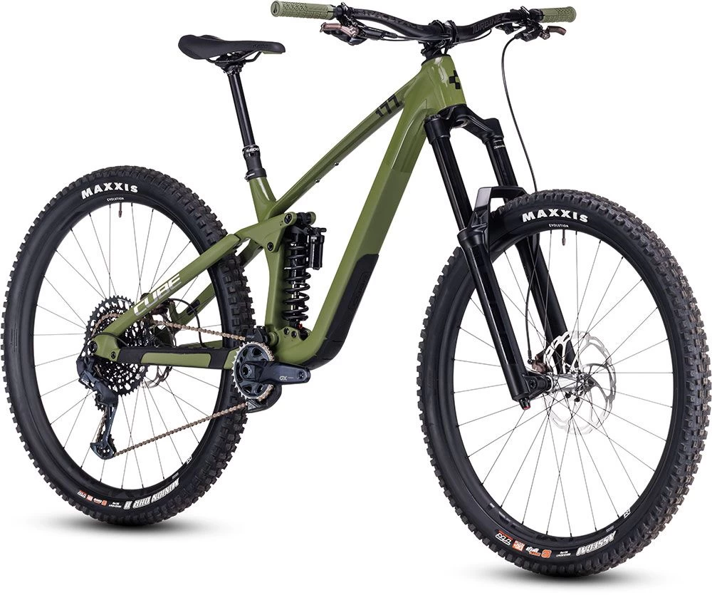 Cube Stereo ONE77 C:68X TM 29 Olive'n'chrome Enduro (160-170mm) | Bike-Discount 2 Cube Stereo ONE77 C:68X TM 29 Olive'n'chrome Enduro (160-170mm) | Bike-Discount - Image 2