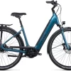 Cube Supreme RT Hybrid EXC 625 Easy Entry Blue'n'black Women | Bike-Discount