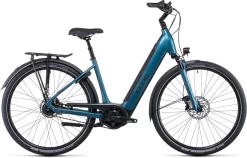 Cube Supreme RT Hybrid EXC 625 Easy Entry Blue'n'black Women | Bike-Discount