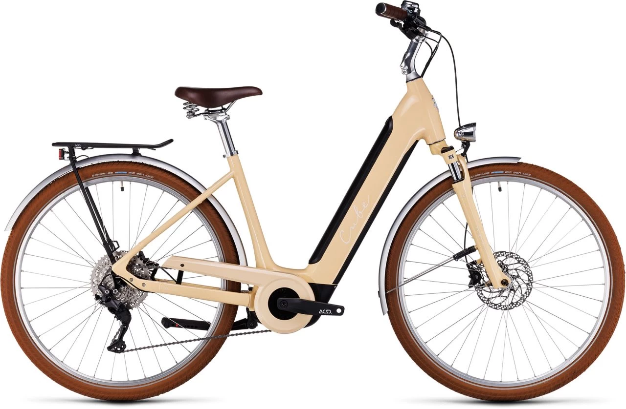 Cube Ella Ride Hybrid 500 Easy Entry Honey´n´white Women | Bike-Discount 1 Cube Ella Ride Hybrid 500 Easy Entry Honey´n´white Women | Bike-Discount