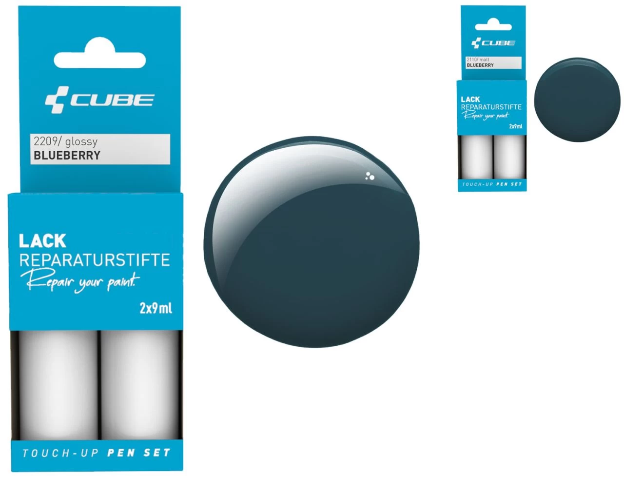 Cube Touch-Up Pen Set BLUEBERRY Accessories | Bike-Discount