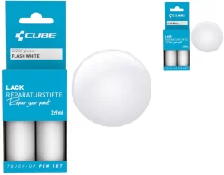 Cube Touch-Up Pen Set FLASH WHITE Accessories | Bike-Discount