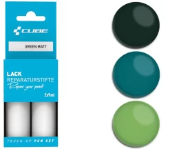 Cube Touch-Up Pen Set GREEN Matt Accessories | Bike-Discount