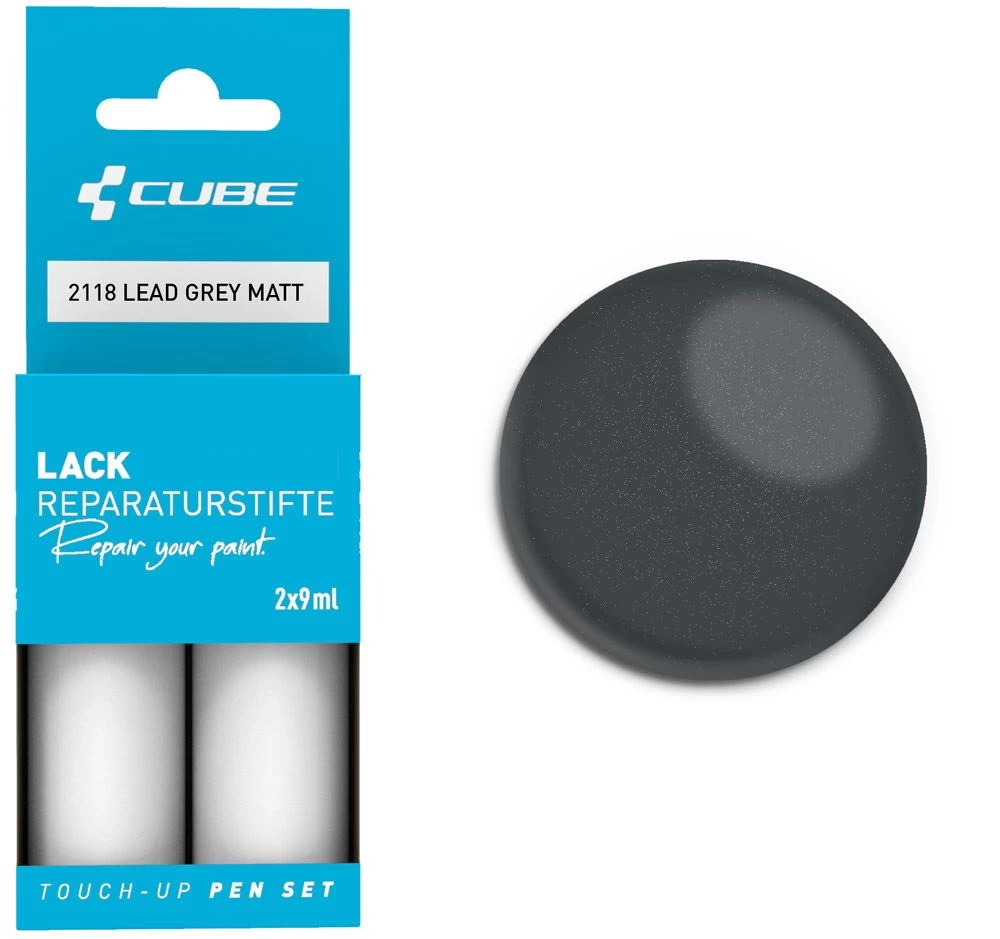 Cube Touch-Up Pen Set LEAD GREY Matt Accessories | Bike-Discount 1 Cube Touch-Up Pen Set LEAD GREY Matt Accessories | Bike-Discount