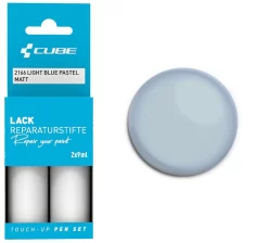 Cube Touch-Up Pen Set LIGHT BLUE PASTEL Matt Accessories | Bike-Discount