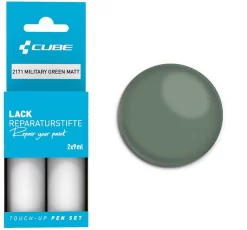 Cube Touch-Up Pen Set MILITARY GREEN Matt Accessories | Bike-Discount