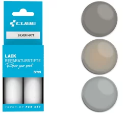 Cube Touch-Up Pen Set SILVER Matt Accessories | Bike-Discount