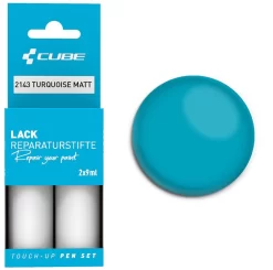 Cube Touch-Up Pen Set TURQUOISE Matt Accessories | Bike-Discount