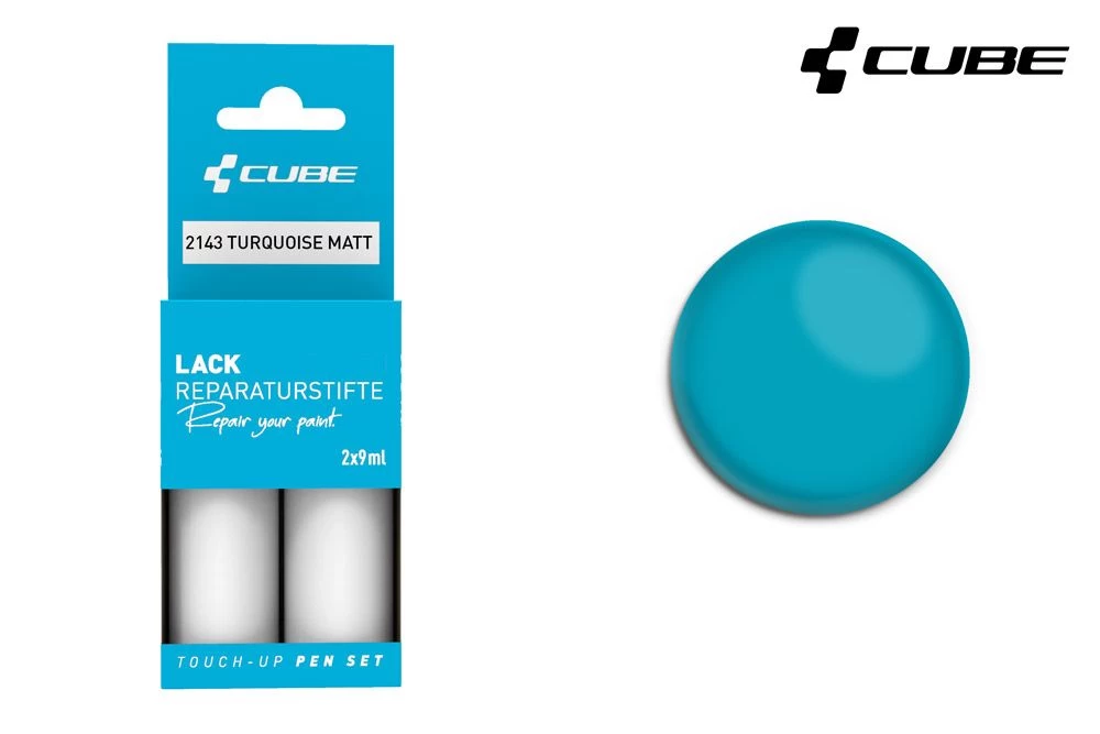 Cube Touch-Up Pen Set TURQUOISE Matt Accessories | Bike-Discount 2 Cube Touch-Up Pen Set TURQUOISE Matt Accessories | Bike-Discount - Image 2