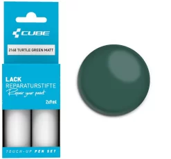 Cube Touch-Up Pen Set TURTLE GREEN Matt Accessories | Bike-Discount