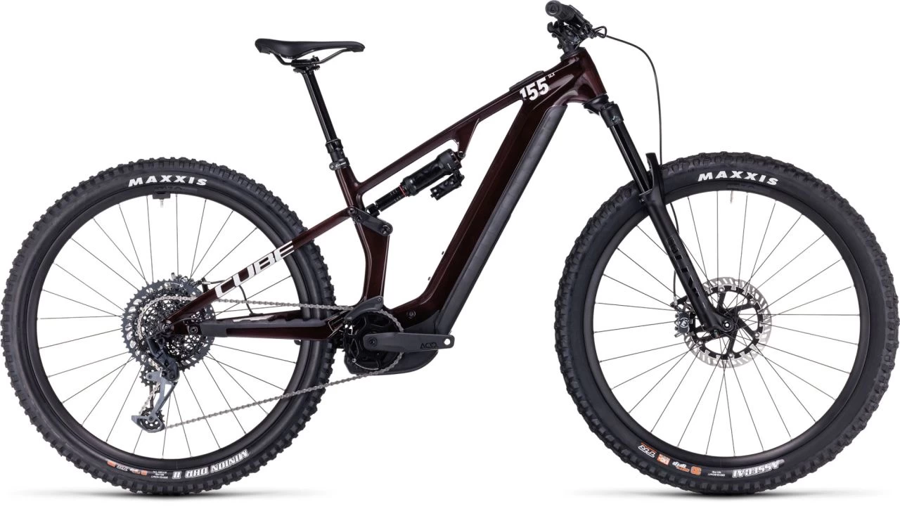 Cube Stereo Hybrid ONE55 C:68X SLX 750 29 Liquidred´n´carbon E-Bike Fully | Bike-Discount 1 Cube Stereo Hybrid ONE55 C:68X SLX 750 29 Liquidred´n´carbon E-Bike Fully | Bike-Discount