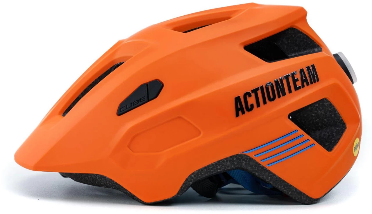 Cube LINOK MIPS X Actionteam - Kid's MTB Helmet Childrens Helmets | Bike-Discount 2 Cube LINOK MIPS X Actionteam - Kid's MTB Helmet Childrens Helmets | Bike-Discount - Image 2