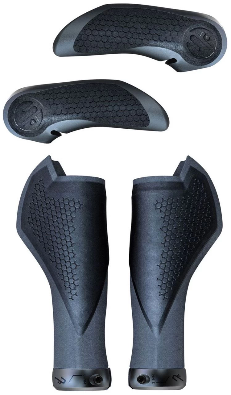 Cube Comfort Bar Ends Medium Grips Lock-On Grips | Bike-Discount 1 Cube Comfort Bar Ends Medium Grips Lock-On Grips | Bike-Discount