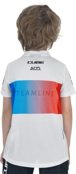Cube Teamline Rookie - Kid's Jersey Jersey Short-sleeved | Bike-Discount -Cube Bicycle Cube Teamline Rookie Kinder Trikot 12444 3 1280x1280
