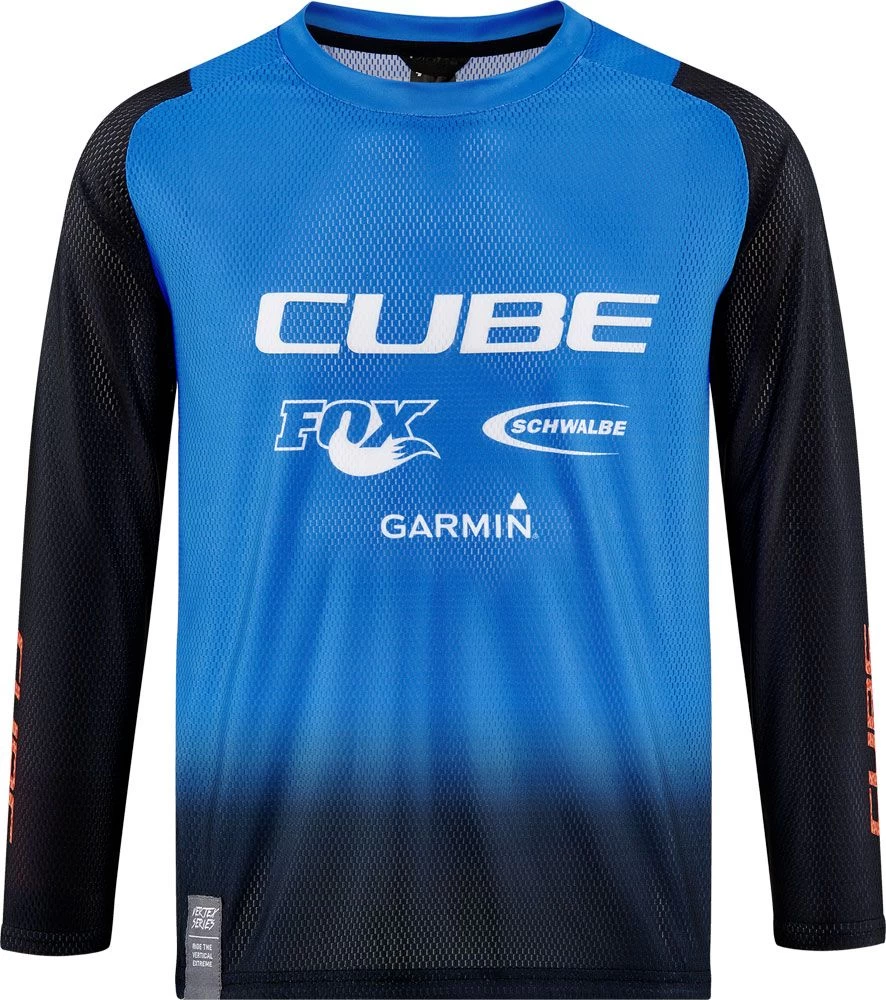 Cube Vetrtex Rookie X Actionteam - Kid's Long Sleeve Jersey Jersey Long-sleeved | Bike-Discount 1 Cube Vetrtex Rookie X Actionteam - Kid's Long Sleeve Jersey Jersey Long-sleeved | Bike-Discount