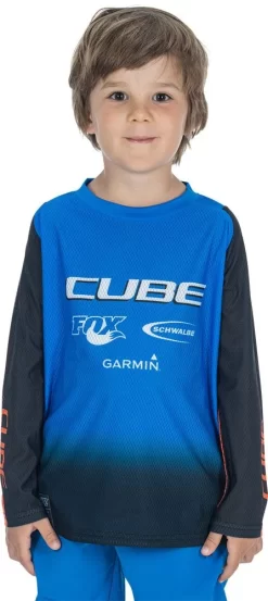 Cube Vetrtex Rookie X Actionteam - Kid's Long Sleeve Jersey Jersey Long-sleeved | Bike-Discount 6 Cube Vetrtex Rookie X Actionteam - Kid's Long Sleeve Jersey Jersey Long-sleeved | Bike-Discount -Cube Bicycle Cube Vertrex RookiexActionteam Kinder Langarmtrikot 12447 2 1280x1280