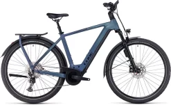 Cube Kathmandu Hybrid ABS 750 Smaragdgrey´n´blue Men | Bike-Discount