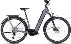 Cube Kathmandu Hybrid Pro 750 Easy Entry Flashgrey´n´metal Women | Bike-Discount