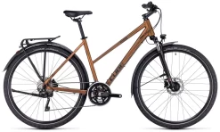 Cube Nature Pro Lady Allroad Gold´n´black Women's Cross Bike | Bike-Discount