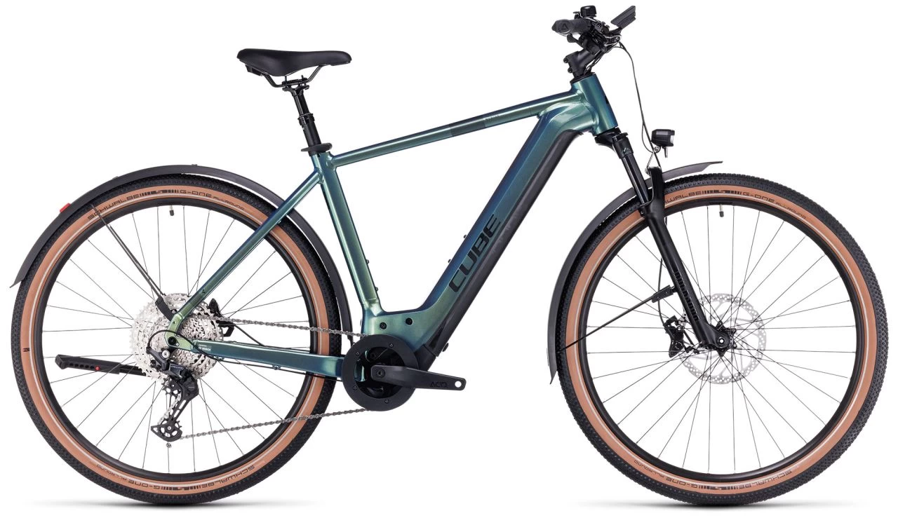Cube Nuride Hybrid SLX 750 Allroad Verde´n´black Men | Bike-Discount 1 Cube Nuride Hybrid SLX 750 Allroad Verde´n´black Men | Bike-Discount