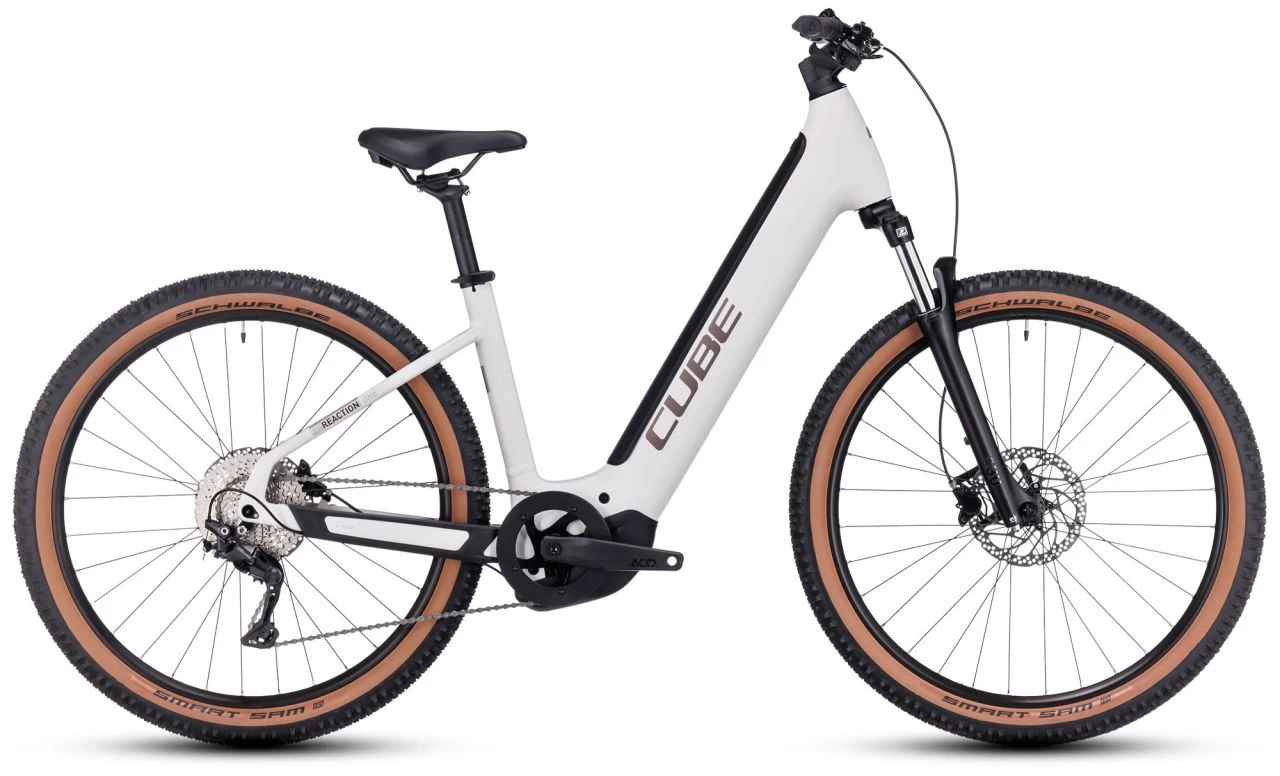 Cube Reaction Hybrid ONE 500 Easy Entry Lightgrey´n´rose E-Bike Hardtail Ladies | Bike-Discount 1 Cube Reaction Hybrid ONE 500 Easy Entry Lightgrey´n´rose E-Bike Hardtail Ladies | Bike-Discount