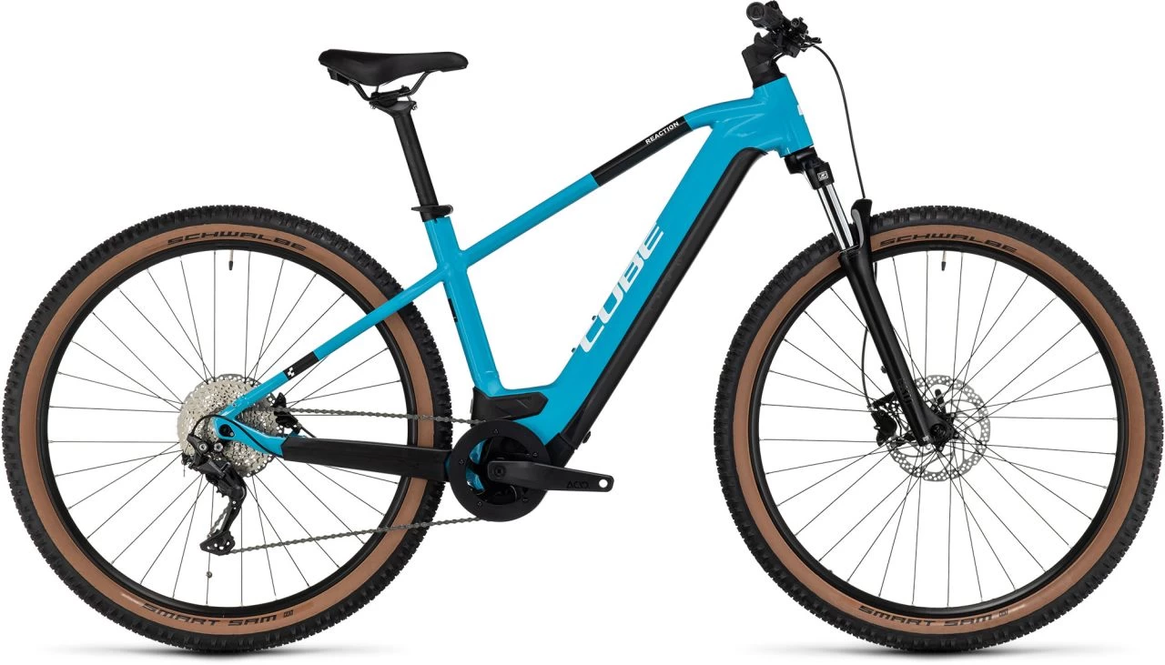Cube Reaction Hybrid ONE 750 Skyblue´n´white E-Bike Hardtail | Bike-Discount 1 Cube Reaction Hybrid ONE 750 Skyblue´n´white E-Bike Hardtail | Bike-Discount