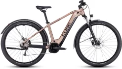 Cube Reaction Hybrid Performance 500 Allroad Metallicbrown´n´orange E-Bike Hardtail | Bike-Discount