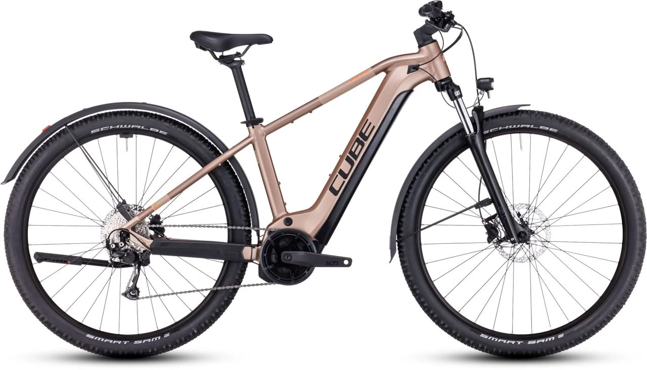 Cube Reaction Hybrid Performance 500 Allroad Metallicbrown´n´orange E-Bike Hardtail | Bike-Discount 1 Cube Reaction Hybrid Performance 500 Allroad Metallicbrown´n´orange E-Bike Hardtail | Bike-Discount