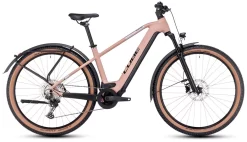 Cube Reaction Hybrid Pro 750 Allroad Blushrose´n´silver E-Bike Hardtail | Bike-Discount