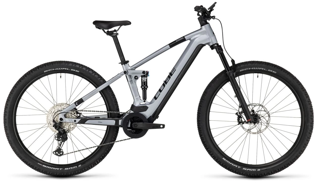 Cube Stereo Hybrid 120 Race 625 Polarsilver´n´black E-Bike Fully | Bike-Discount 1 Cube Stereo Hybrid 120 Race 625 Polarsilver´n´black E-Bike Fully | Bike-Discount