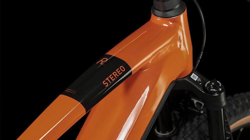 Cube Stereo Hybrid 120 Race 625 Sparkorange´n´black E-Bike Fully | Bike-Discount 2 Cube Stereo Hybrid 120 Race 625 Sparkorange´n´black E-Bike Fully | Bike-Discount - Image 2