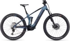 Cube Stereo Hybrid 140 HPC ABS 750 Smaragdgrey´n´blue E-Bike Fully | Bike-Discount
